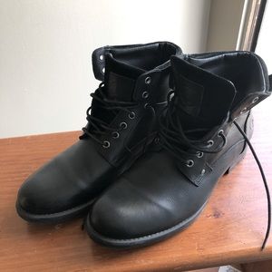Way By Depot Leather Boots Size 10.5